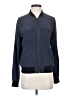 Equipment 100% Silk Blue Jacket Size XS - photo 1