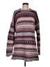 B. Moss Print Burgundy Pullover Sweater Size M - photo 1