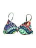 Swim Systems Paisley Green Swimsuit Top Size M - photo 1