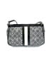 L.A.M.B. Color Block Graphic Stripes Gray Shoulder Bag One size - photo 3