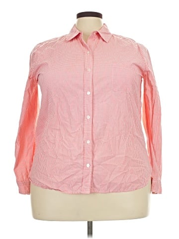 White Stag Long Sleeve Button-Down Shirt (view 1)