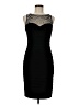 Patra Black Cocktail Dress Size 6 - photo 1