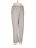 Theory Plaid Gray Casual Pants Size 8 - photo 1