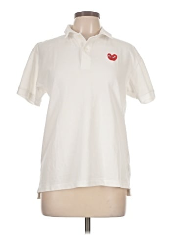 Play Comme Des Garçons Short Sleeve Polo (view 1)
