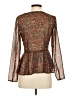Zara Brown Long Sleeve Blouse Size S - photo 2