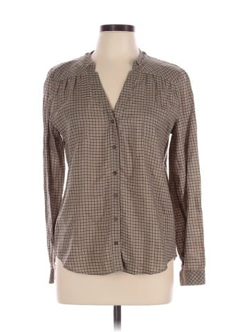 Comptoir des Cotonniers Long Sleeve Button-Down Shirt (view 1)