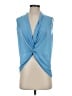 Krisa Blue Tank Top Size XS - photo 1