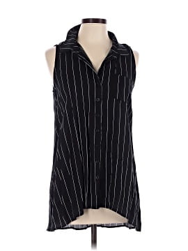 Active Usa Sleeveless Button Down Shirt