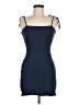 Lulus Solid Blue Casual Dress Size M - photo 1