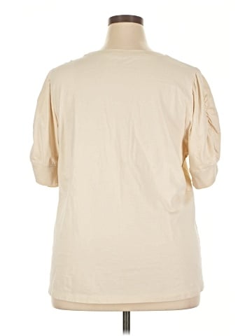Lane Bryant 3/4 Sleeve T-Shirt (view 2)