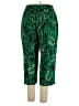 Anthology 100% Polyester Tropical Green Casual Pants Size XL - photo 2