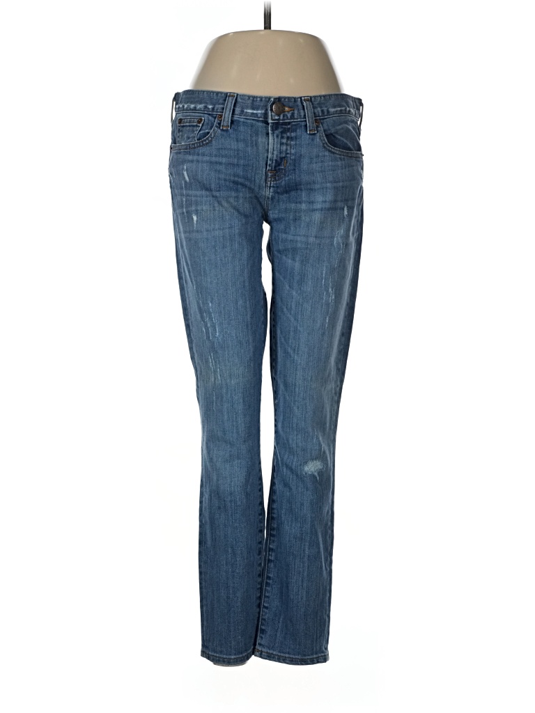 Pre-owned Jcrew Jeans In Blue