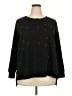 Jane and Delancey Stars Black Pullover Sweater Size 2X - photo 1