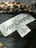 Sara Campbell 100% Polyester Animal Print Brown Long Sleeve Blouse Size XS - photo 7