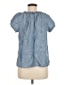 Sanctuary 100% Polyester Blue Short Sleeve Blouse Size M - photo 2