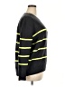 Davi & Dani Stripes Black Pullover Sweater Size 2X - photo 4