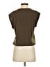 Express Brown Short Sleeve Top Size S - photo 2