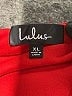 Lulus 100% Polyester Red Cocktail Dress Size XL - photo 8