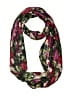 J.Jill 100% Polyester Floral Burgundy Red Scarf One size - photo 1