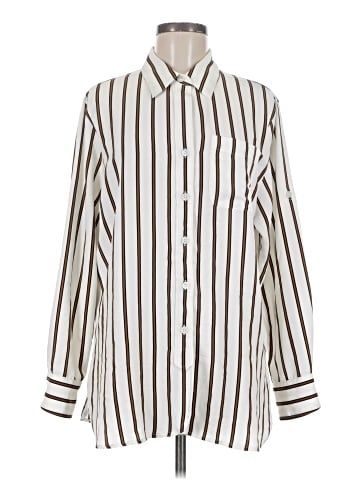 Ellen Tracy Long Sleeve Blouse (view 1)