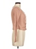 Pink Republic Tan Long Sleeve Top Size M - photo 4