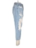 American Eagle Outfitters 100% Cotton Graphic Blue Jeans Size 0 - photo 4