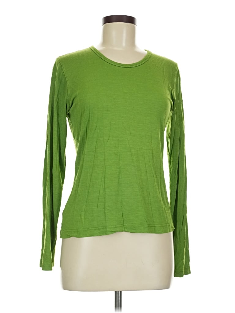 Pre-owned Assorted Brands Long Sleeve T-shirt In Green