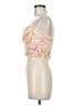 LA Hearts 100% Rayon Orange Sleeveless Blouse Size M - photo 5