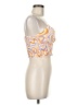 LA Hearts 100% Rayon Orange Sleeveless Blouse Size M - photo 4