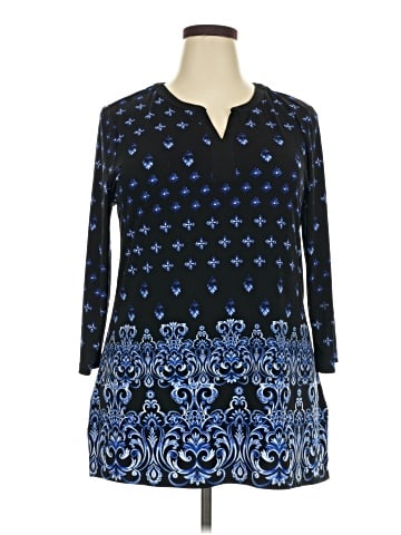Charter Club 3/4 Sleeve Blouse (view 1)
