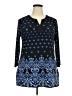 Charter Club Blue 3/4 Sleeve Blouse Size XXL - photo 1