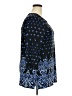 Charter Club Blue 3/4 Sleeve Blouse Size XXL - photo 4