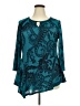 Dana Buchman Teal 3/4 Sleeve Blouse Size XXL - photo 1