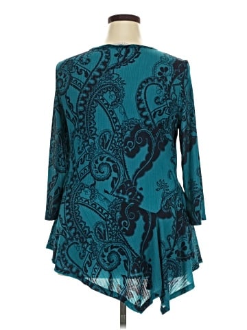 Dana Buchman 3/4 Sleeve Blouse (view 2)