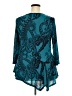 Dana Buchman Teal 3/4 Sleeve Blouse Size XXL - photo 2