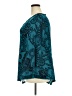 Dana Buchman Teal 3/4 Sleeve Blouse Size XXL - photo 5