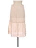 Lux 100% Cotton Solid Tan Casual Skirt Size 7 - photo 1