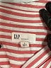Gap 100% Rayon Stripes Red Pink Long Sleeve Button-Down Shirt Size L - photo 4
