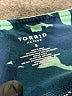 Torrid Print Teal Board Shorts Size 5X Plus (5) - photo 3