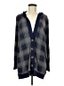 Maurices Plaid Blue Cardigan Size M - photo 1