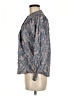 Bishop + Young 100% Cotton Paisley Blue Long Sleeve Blouse Size M - photo 5