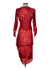Patrizia Pepe 100% Polyester Red Cocktail Dress Size Sm (1) - photo 2
