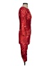 Patrizia Pepe 100% Polyester Red Cocktail Dress Size Sm (1) - photo 4