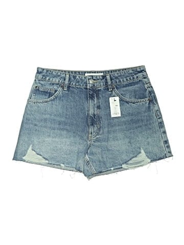 Topshop Denim Shorts (view 1)