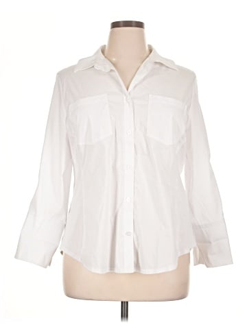 Zac & Rachel 3/4 Sleeve Button-Down Shirt (view 1)