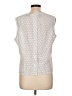 Karen Scott White Sleeveless Blouse Size L - photo 2