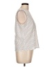 Karen Scott White Sleeveless Blouse Size L - photo 4