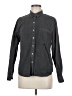 Universal Thread Solid Gray Long Sleeve Button-Down Shirt Size M - photo 1