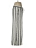 Chaps Stripes Silver Linen Pants Size M - photo 4