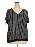 Soma Black Short Sleeve Blouse Size XXL - photo 1
